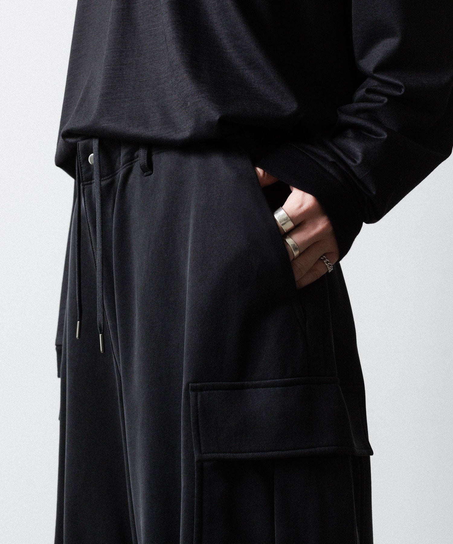 KANEMASA PHIL. カネマサフィル 28G CUPRO OVER CARGO PANTSのBLACK 公式通販サイトsession福岡セレクトショップ