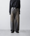 【ssstein】 LOOSE DENIM JEANS - GREY
