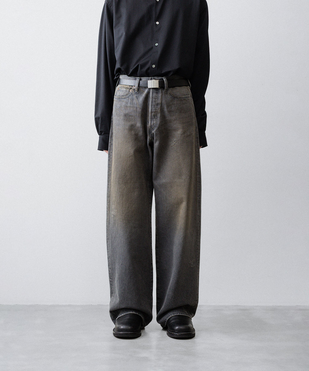 ssstein(シュタイン)のLOOSE DENIM JEANS - GREYの公式通販サイトsession福岡セレクトショップ