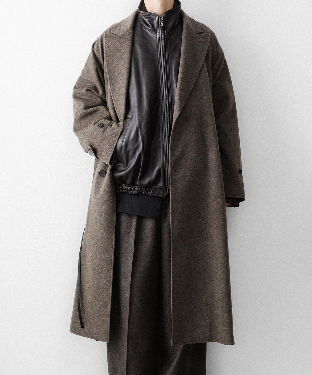 ssstein(シュタイン)のSHEEP LEATHER STAND COLLAR JACKET - VINTAGE BLACKの公式通販サイトsession福岡セレクトショップ