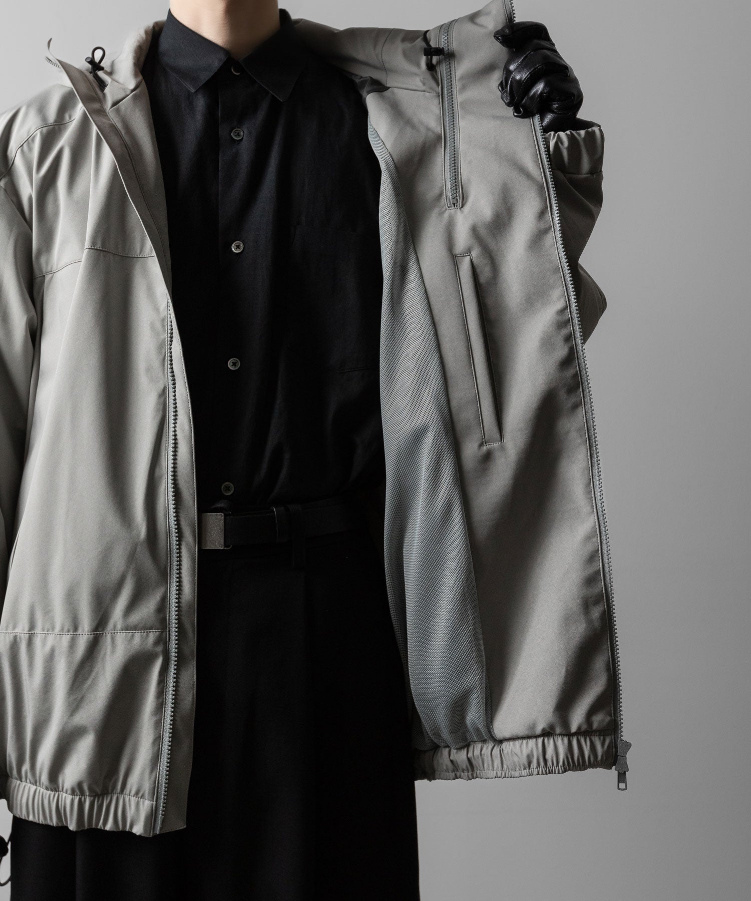 ssstein(シュタイン)のWEATHER PROTECTION HOODED JACKET - GREYの公式通販サイトsession福岡セレクトショップ