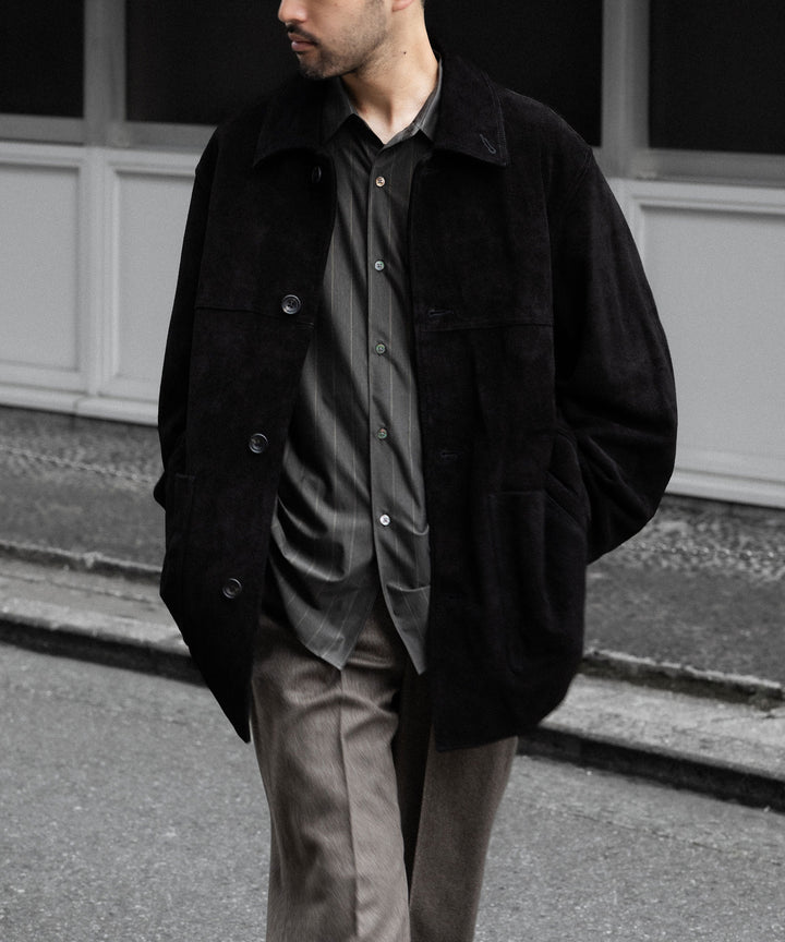 KANEMASA PHIL.-カネマサフィル46G MODEST STRIPE SHIRTのGREY公式通販サイトsession福岡セレクトショップ