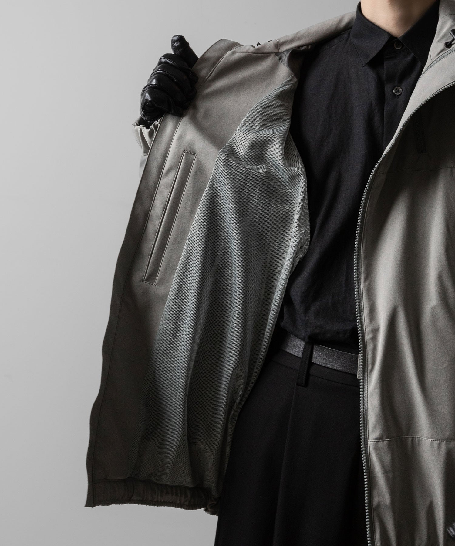 ssstein(シュタイン)のWEATHER PROTECTION HOODED JACKET - GREYの公式通販サイトsession福岡セレクトショップ