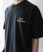 画像をギャラリービューアに読み込む, paratrait(パラトレイト)のPOOL ATTENDANT T - BLACK の公式通販サイトsession福岡セレクトショップ

