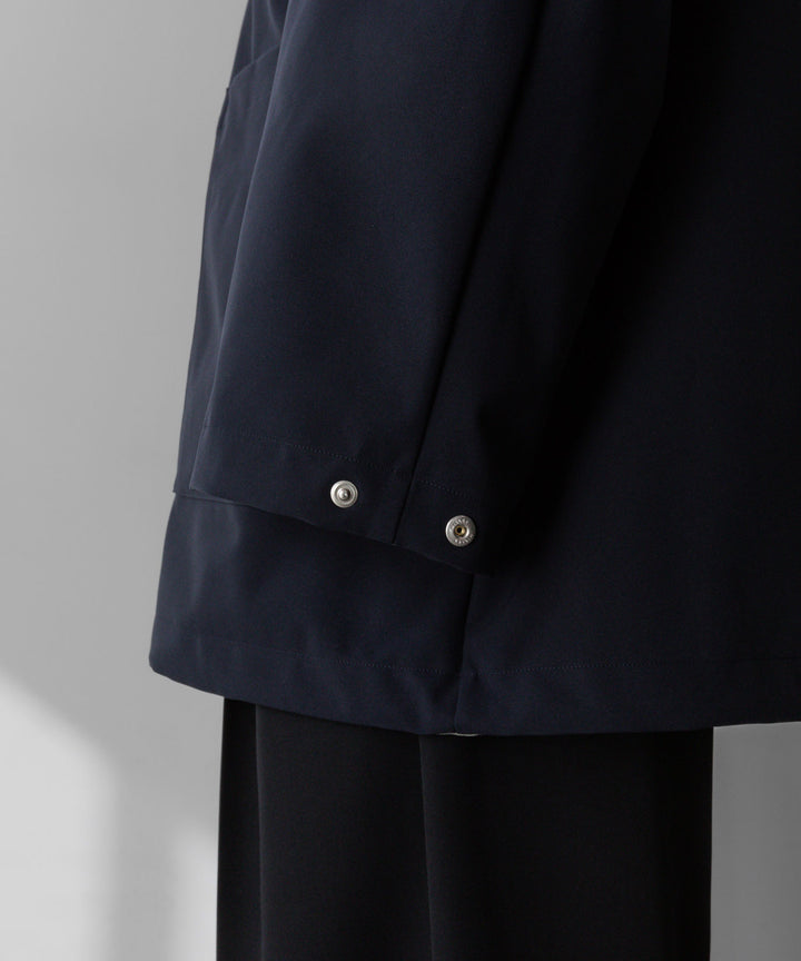 【stein】シュタイン24ss REVERSIBLE HOODED COAT - DARK NAVY sessionセッション福岡セレクトショップ 公式通販サイト