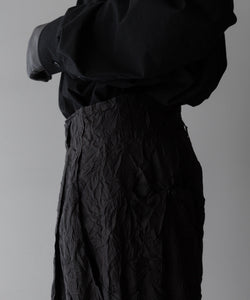 【 i'm here 】アイムヒアーのun form : PANTS - BLACK 公式通販サイトsessionセッション福岡セレクトショップ