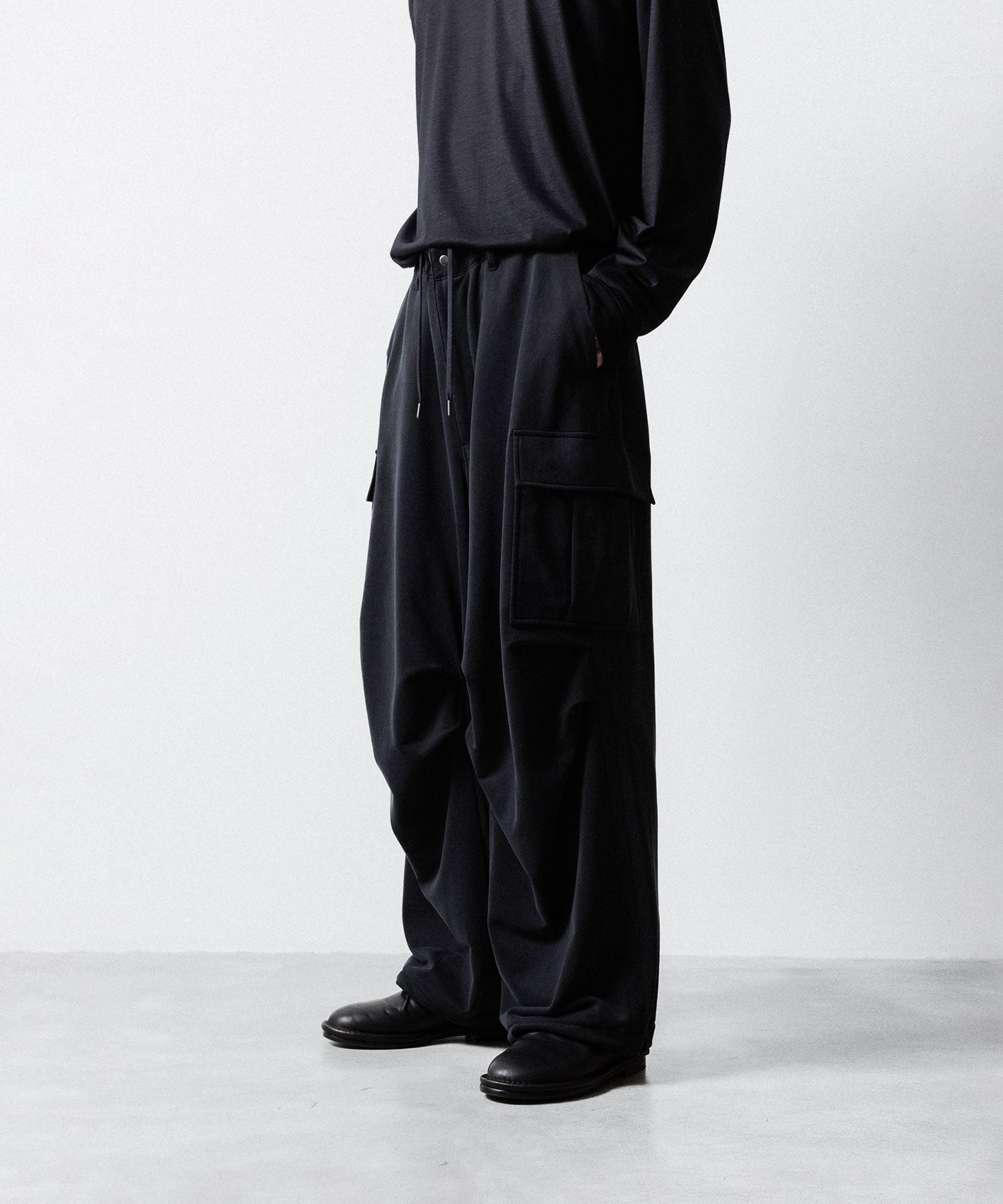 KANEMASA PHIL. カネマサフィル 28G CUPRO OVER CARGO PANTSのBLACK 公式通販サイトsession福岡セレクトショップ