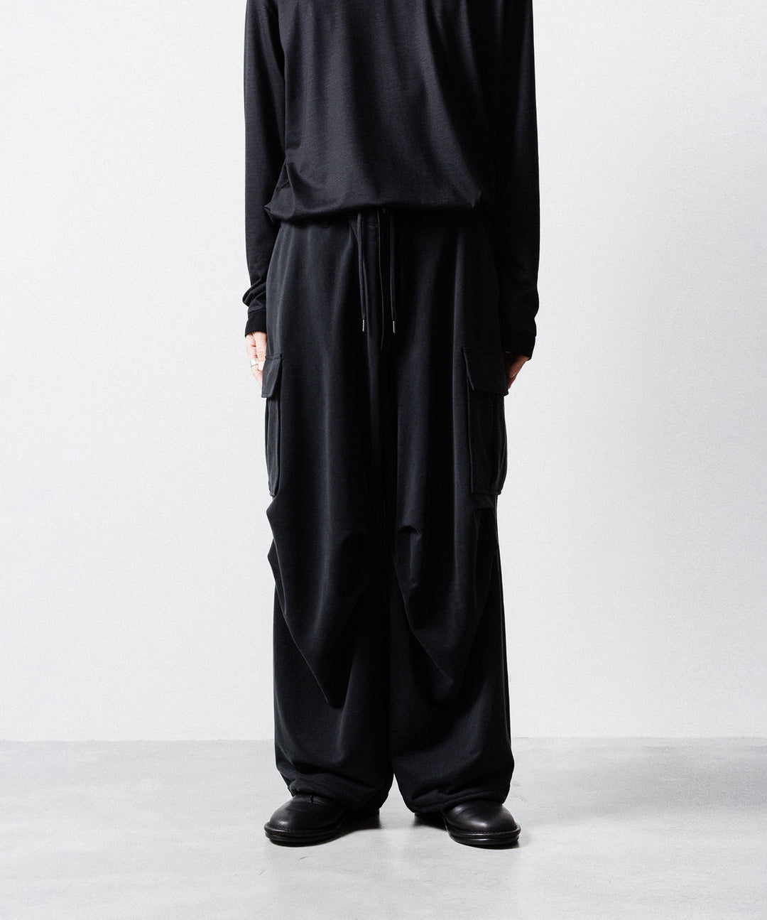 KANEMASA PHIL. カネマサフィル 28G CUPRO OVER CARGO PANTSのBLACK 公式通販サイトsession福岡セレクトショップ