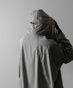 画像をギャラリービューアに読み込む, ssstein(シュタイン)のWEATHER PROTECTION HOODED JACKET - GREYの公式通販サイトsession福岡セレクトショップ
