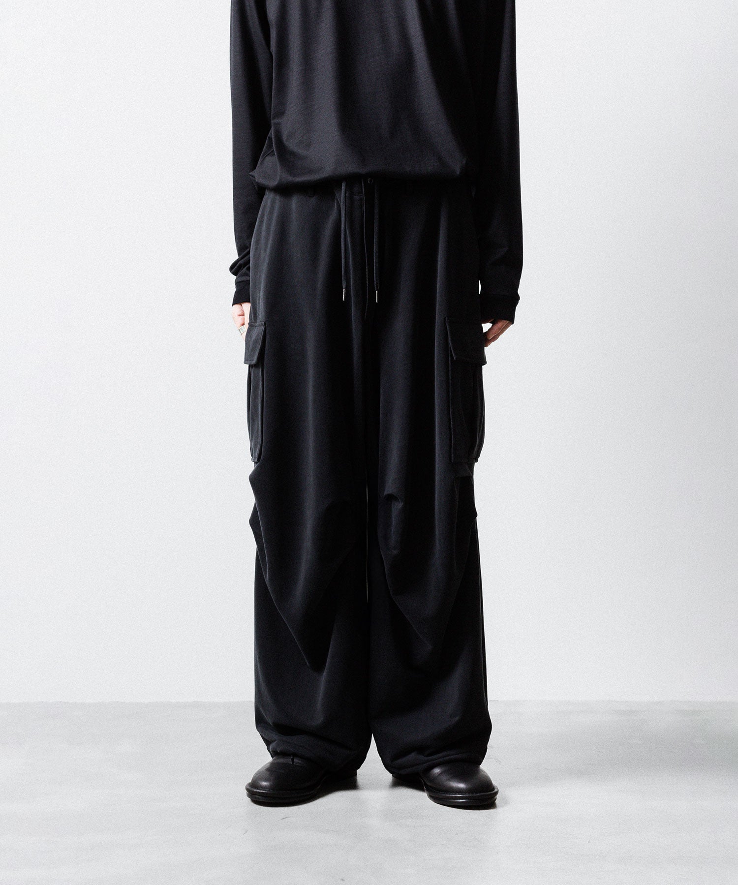 KANEMASA PHIL. カネマサフィル 28G CUPRO OVER CARGO PANTSのBLACK 公式通販サイトsession福岡セレクトショップ