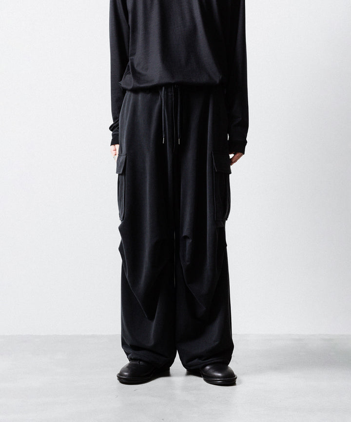 KANEMASA PHIL. カネマサフィル 28G CUPRO OVER CARGO PANTSのBLACK 公式通販サイトsession福岡セレクトショップ