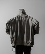 画像をギャラリービューアに読み込む, ssstein(シュタイン)のWEATHER PROTECTION HOODED JACKET - GREYの公式通販サイトsession福岡セレクトショップ
