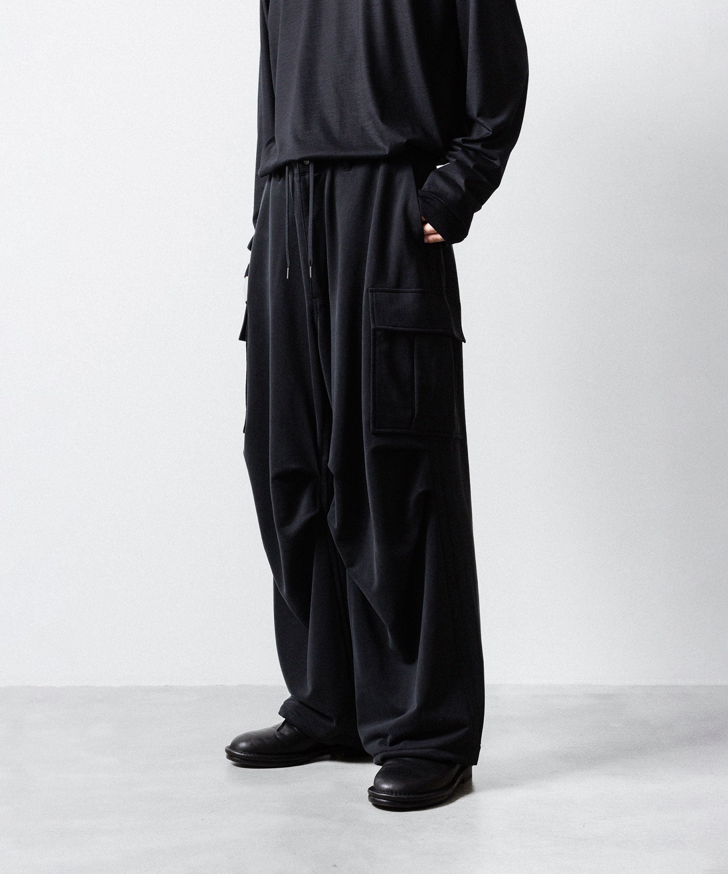 KANEMASA PHIL. カネマサフィル 28G CUPRO OVER CARGO PANTSのBLACK 公式通販サイトsession福岡セレクトショップ