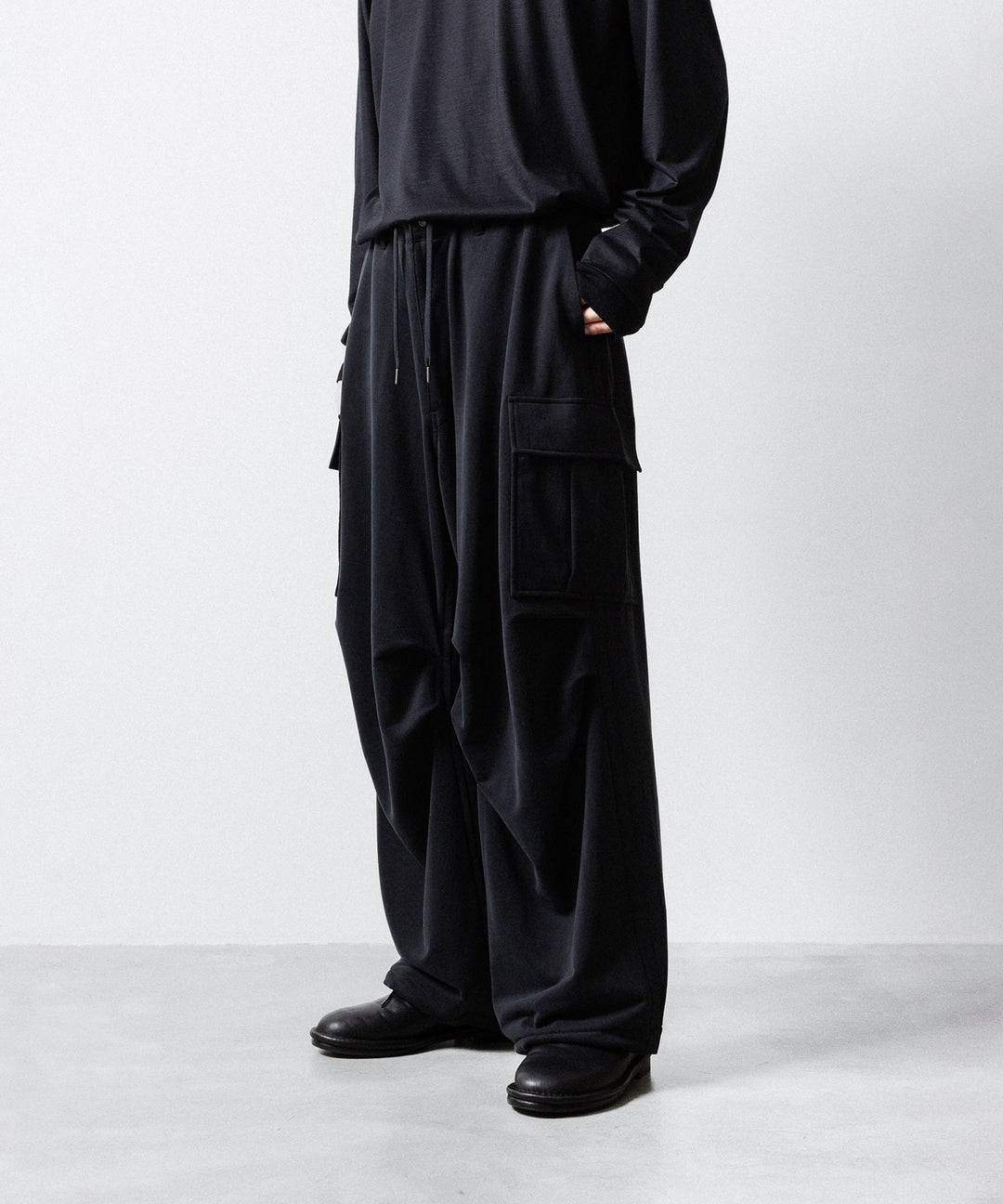 KANEMASA PHIL. カネマサフィル 28G CUPRO OVER CARGO PANTSのBLACK 公式通販サイトsession福岡セレクトショップ