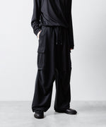 画像をギャラリービューアに読み込む, KANEMASA PHIL. カネマサフィル 28G CUPRO OVER CARGO PANTSのBLACK 公式通販サイトsession福岡セレクトショップ
