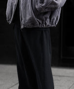 画像をギャラリービューアに読み込む, ssstein(シュタイン)のWOOL/CASHMERE FLEECE EASY TWIST TROUSERS - BLACKの公式通販サイトsession福岡セレクトショップ
