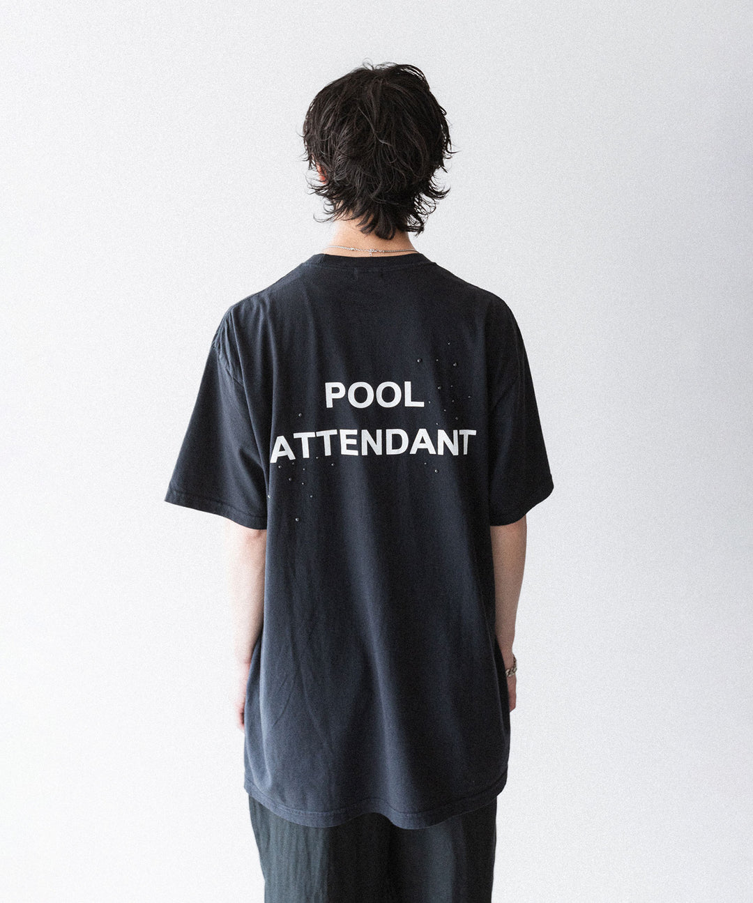 【paratrait】POOL ATTENDANT T - BLACK