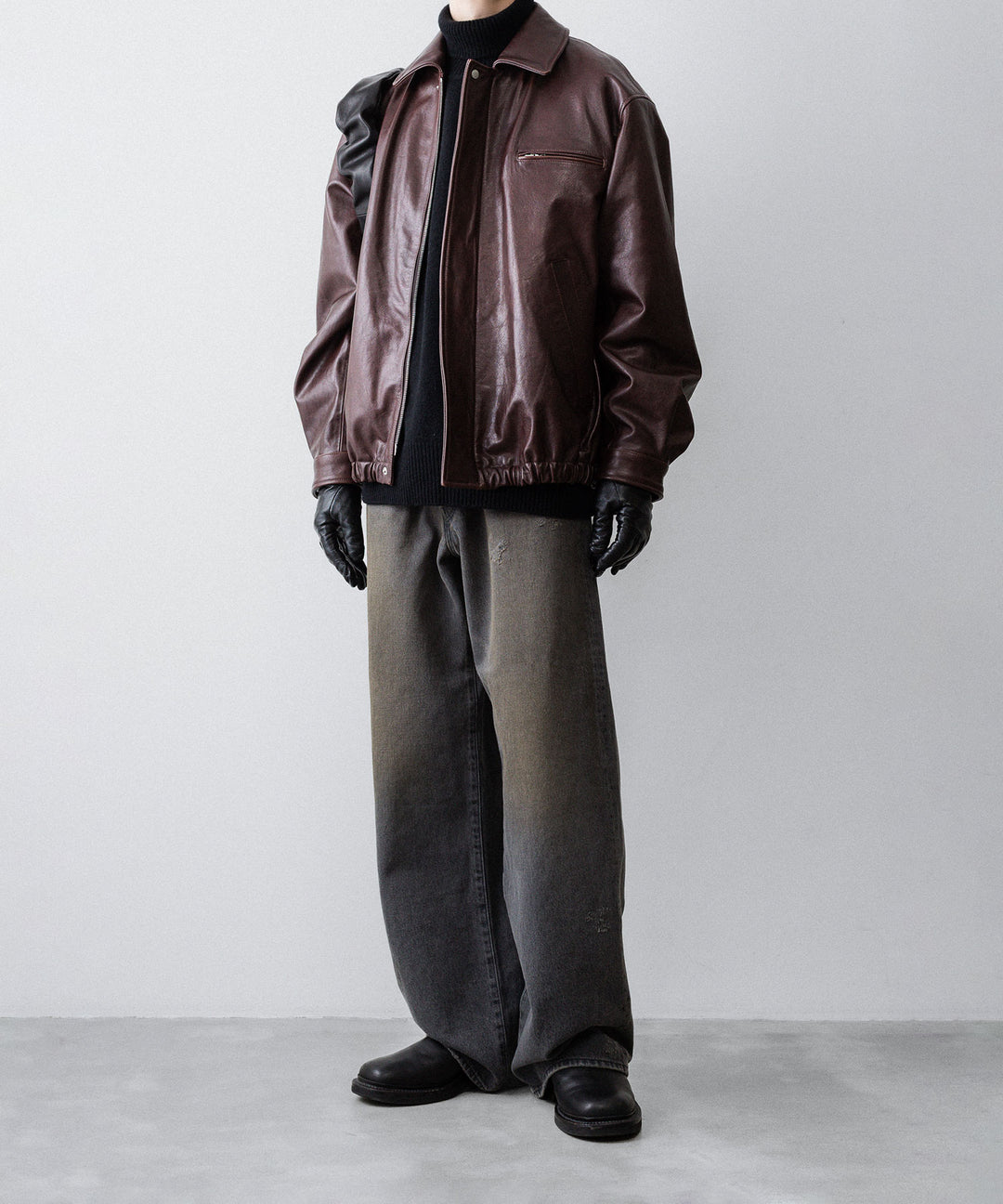 ssstein(シュタイン)のLOOSE DENIM JEANS - GREYの公式通販サイトsession福岡セレクトショップ