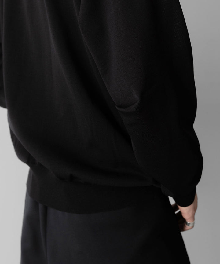 ssstein(シュタイン)のWOOL SILK KNIT TUCKED LS - BLACKの公式通販サイトsession福岡セレクトショップ