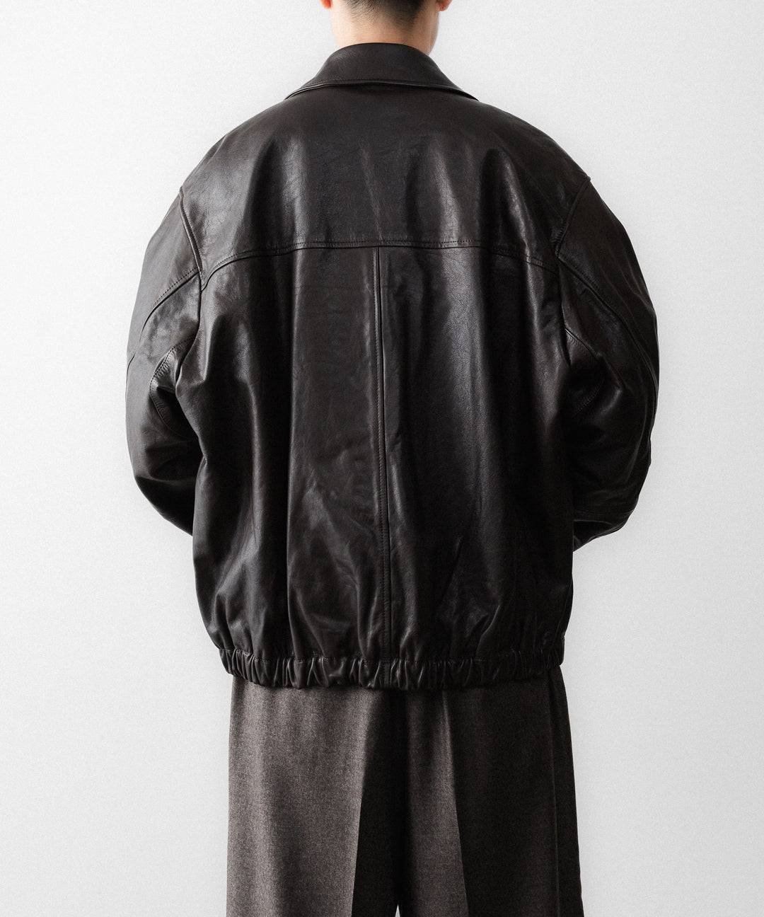 ssstein(シュタイン)のCALF ZIP SHORT JACKET - DARK BROWNの公式通販サイトsession福岡セレクトショップ