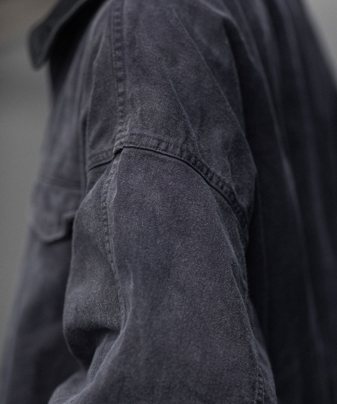 ssstein(シュタイン)のSULFUR DYED WHIP CORD VINTAGE ZIP JACKET - BLACKの公式通販サイトsession福岡セレクトショップ