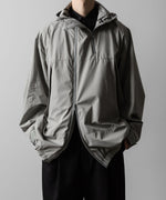 画像をギャラリービューアに読み込む, ssstein(シュタイン)のWEATHER PROTECTION HOODED JACKET - GREYの公式通販サイトsession福岡セレクトショップ
