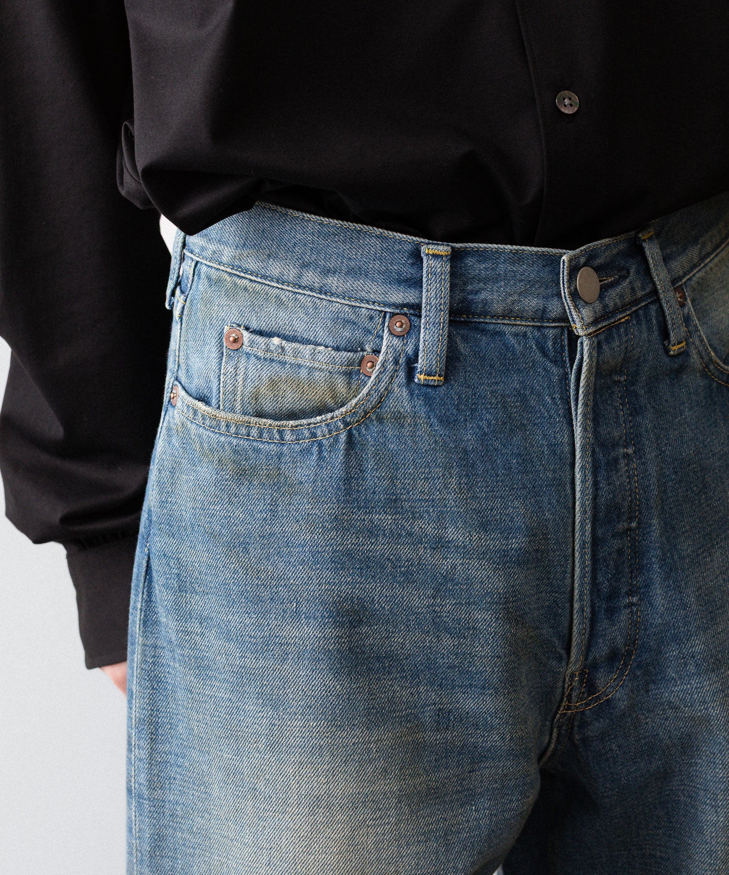 ssstein(シュタイン)のLOOSE DENIM JEANS - INDIGOの公式通販サイトsession福岡セレクトショップ