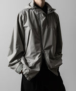 画像をギャラリービューアに読み込む, ssstein(シュタイン)のWEATHER PROTECTION HOODED JACKET - GREYの公式通販サイトsession福岡セレクトショップ
