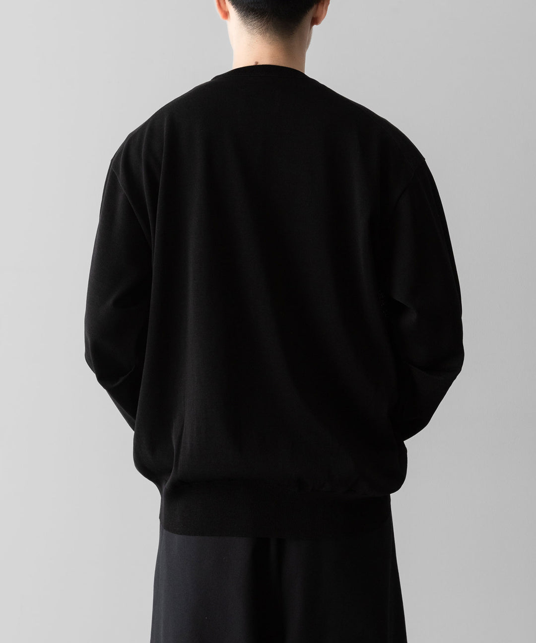 ssstein(シュタイン)のWOOL SILK KNIT TUCKED LS - BLACKの公式通販サイトsession福岡セレクトショップ