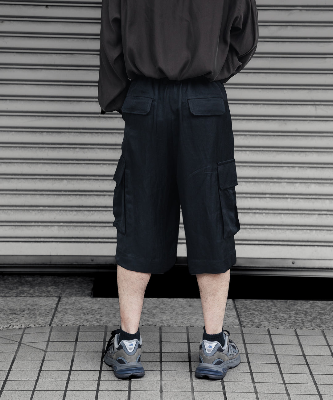 ssstein(シュタイン)のVIS/LI BRIGHT TWILL CARGO SHORT TROUSERS - DARK CHARCOALの公式通販サイトsession福岡セレクトショップ