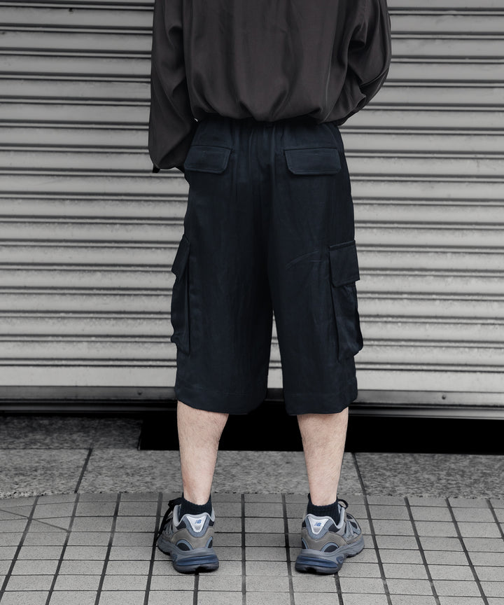 ssstein(シュタイン)のVIS/LI BRIGHT TWILL CARGO SHORT TROUSERS - DARK CHARCOALの公式通販サイトsession福岡セレクトショップ