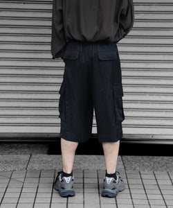 ssstein / シュタイン】VIS/LI BRIGHT TWILL CARGO SHORT TROUSERS