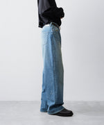 画像をギャラリービューアに読み込む, ssstein(シュタイン)のLOOSE DENIM JEANS - INDIGOの公式通販サイトsession福岡セレクトショップ
