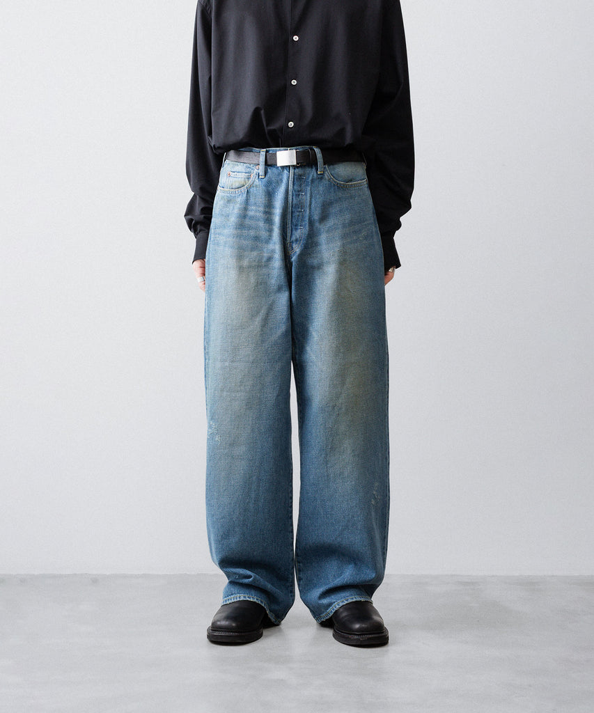 ssstein / シュタイン】LOOSE DENIM JEANS - INDIGO | 公式通販サイト