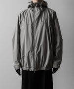 画像をギャラリービューアに読み込む, ssstein(シュタイン)のWEATHER PROTECTION HOODED JACKET - GREYの公式通販サイトsession福岡セレクトショップ
