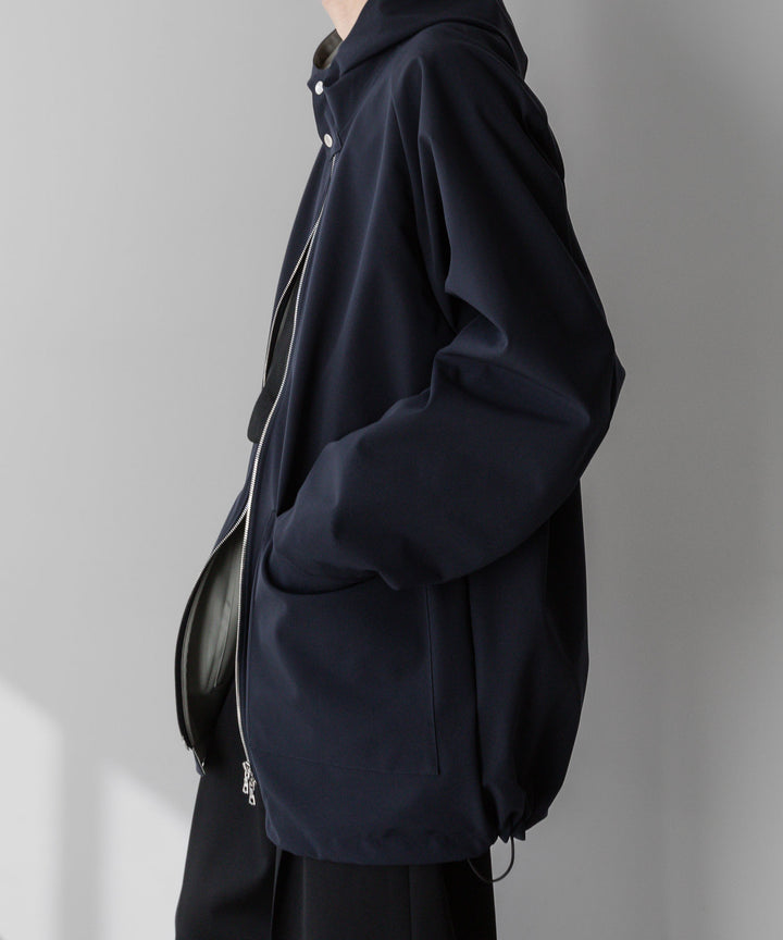 【stein】シュタイン24ss REVERSIBLE HOODED COAT - DARK NAVY sessionセッション福岡セレクトショップ 公式通販サイト
