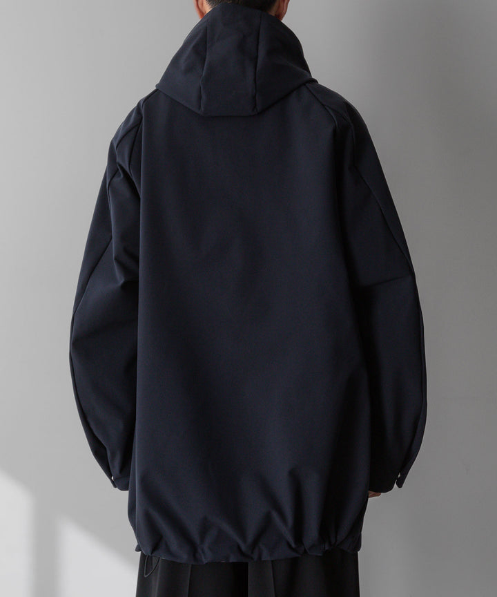 【stein】シュタイン24ss REVERSIBLE HOODED COAT - DARK NAVY sessionセッション福岡セレクトショップ 公式通販サイト