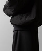 画像をギャラリービューアに読み込む, ssstein(シュタイン)のWINDPROOF NYLON OVERSIZED FLIGHT JACKET - BLACKの公式通販サイトsession福岡セレクトショップ
