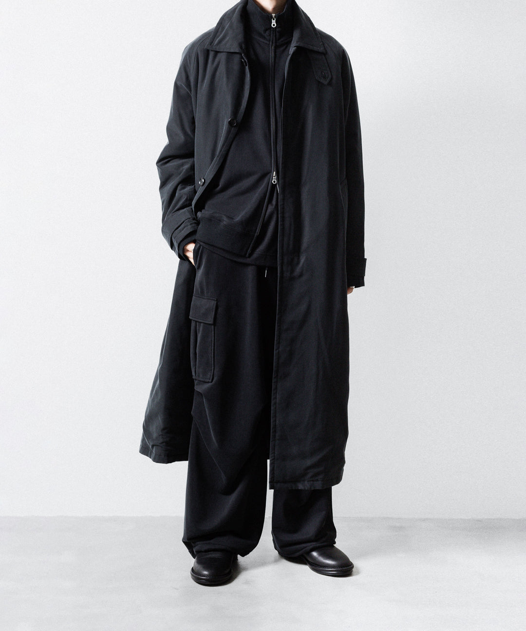 KANEMASA PHIL. カネマサフィル 28G CUPRO OVER CARGO PANTSのBLACK 公式通販サイトsession福岡セレクトショップ