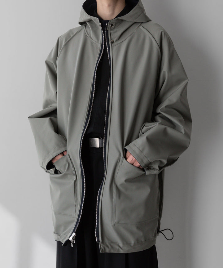 【stein】シュタイン24ss REVERSIBLE HOODED COAT - DARK NAVY sessionセッション福岡セレクトショップ 公式通販サイト