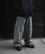 画像をギャラリービューアに読み込む, 【ssstein × UMBRO】DEFORMATION WIDE DENIM JEANS - INDIGO
