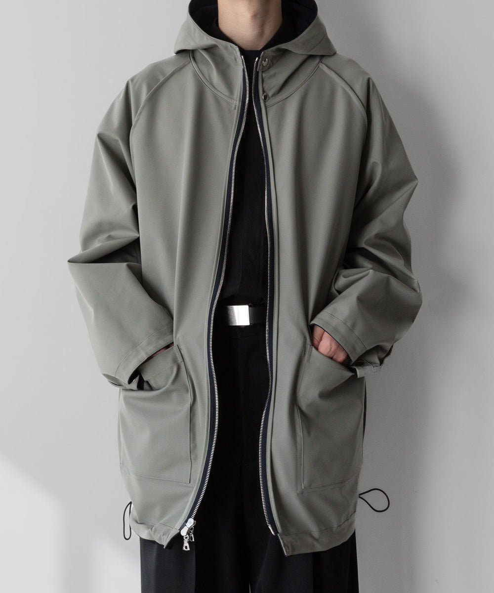 【stein】シュタイン24ss REVERSIBLE HOODED COAT - DARK NAVY sessionセッション福岡セレクトショップ 公式通販サイト