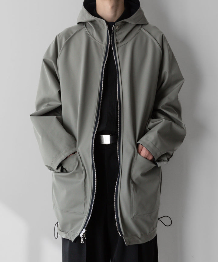 【stein】シュタイン24ss REVERSIBLE HOODED COAT - DARK NAVY sessionセッション福岡セレクトショップ 公式通販サイト
