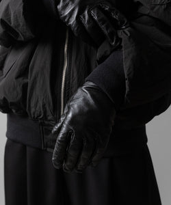 ssstein(シュタイン)のLEATHER GLOVE - BLACK 公式通販サイトsession福岡セレクトショップ