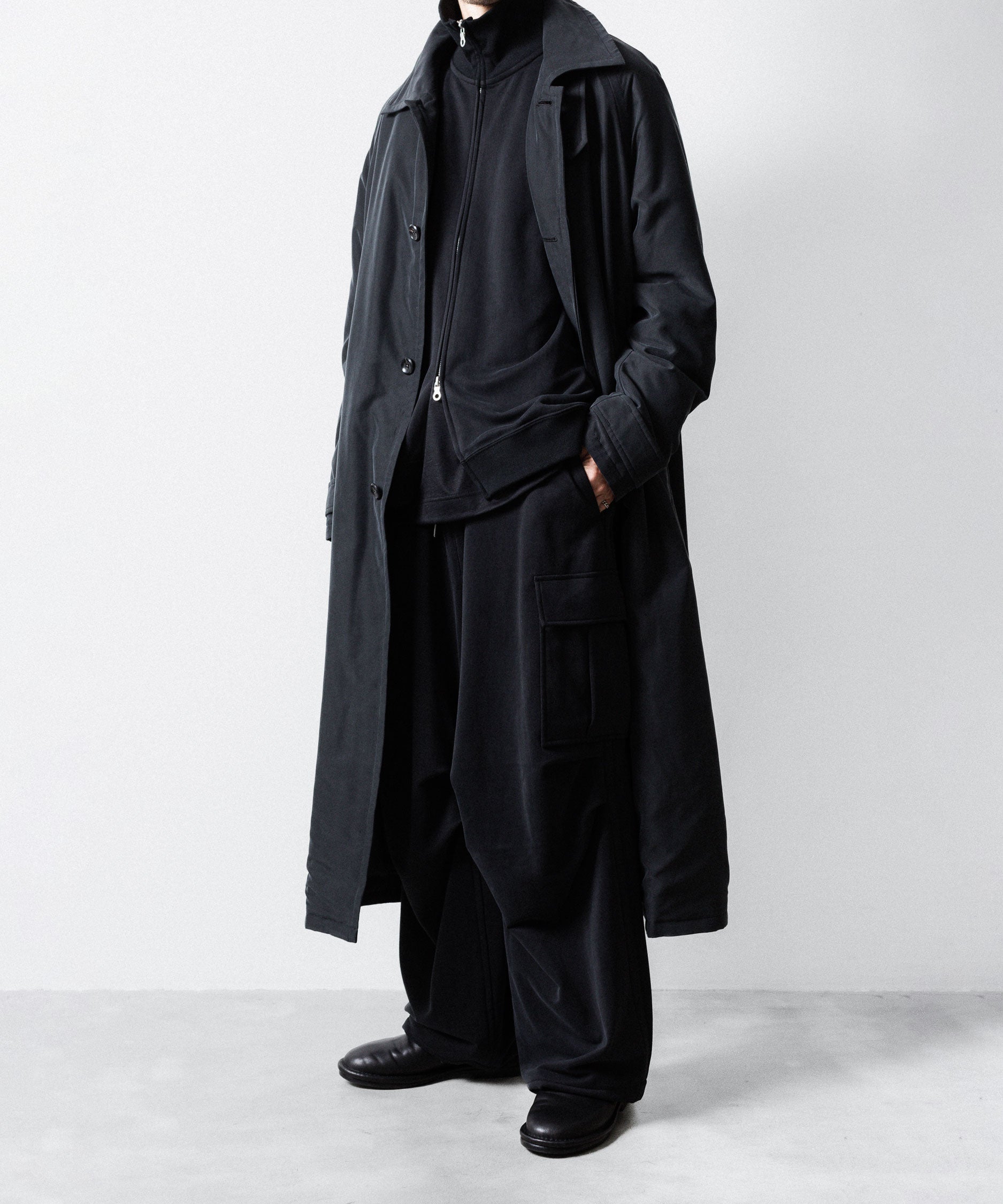 KANEMASA PHIL. カネマサフィル 28G CUPRO OVER CARGO PANTSのBLACK 公式通販サイトsession福岡セレクトショップ