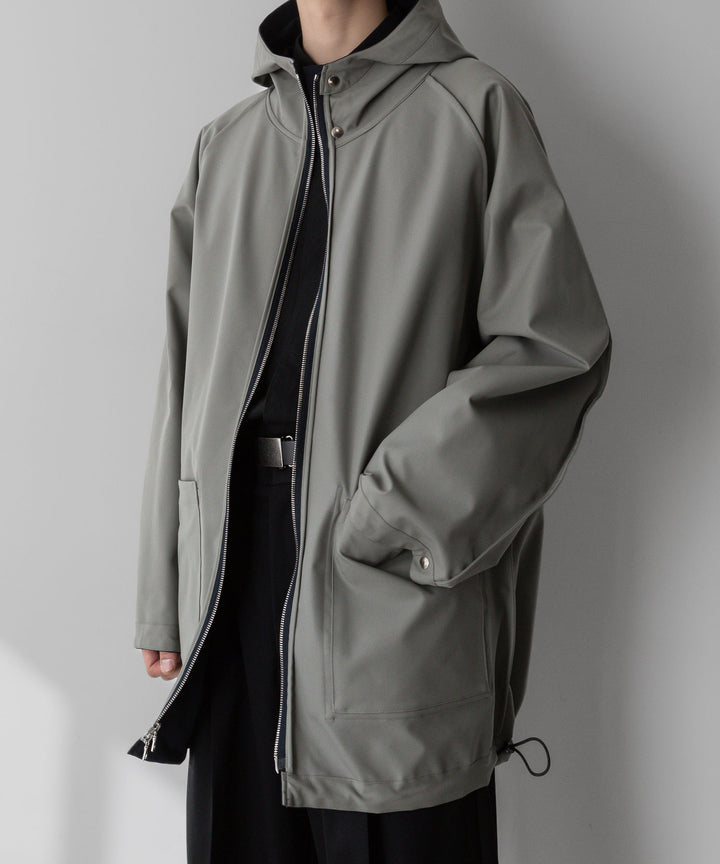 【stein】シュタイン24ss REVERSIBLE HOODED COAT - DARK NAVY sessionセッション福岡セレクトショップ 公式通販サイト