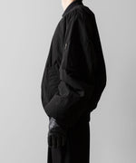 画像をギャラリービューアに読み込む, ssstein(シュタイン)のWINDPROOF NYLON OVERSIZED FLIGHT JACKET - BLACKの公式通販サイトsession福岡セレクトショップ
