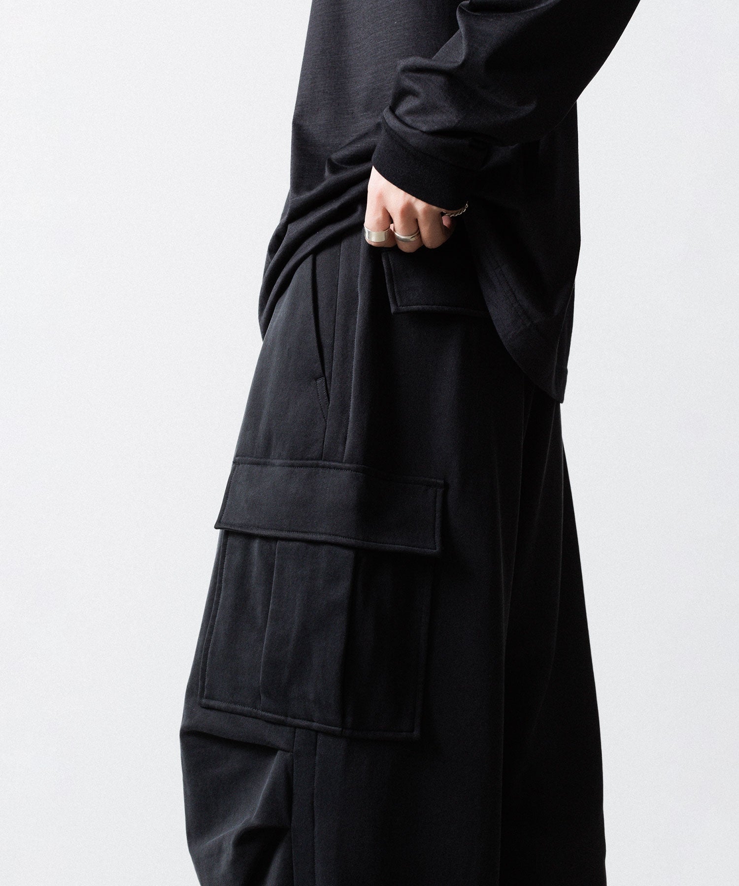 KANEMASA PHIL. カネマサフィル 28G CUPRO OVER CARGO PANTSのBLACK 公式通販サイトsession福岡セレクトショップ