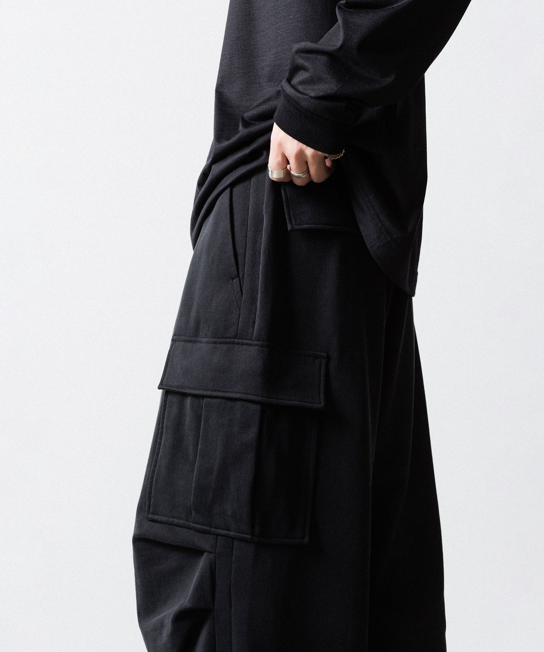 KANEMASA PHIL. カネマサフィル 28G CUPRO OVER CARGO PANTSのBLACK 公式通販サイトsession福岡セレクトショップ