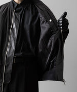 画像をギャラリービューアに読み込む, ssstein(シュタイン)のWINDPROOF NYLON OVERSIZED FLIGHT JACKET - BLACKの公式通販サイトsession福岡セレクトショップ
